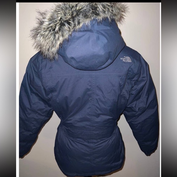 North Face High Vent winter belted jacket coat size M - Picture 3 of 5